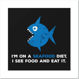 Seafood Diet Posters and Art